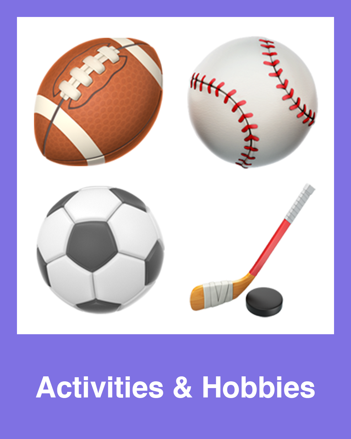 Activities & Hobbies