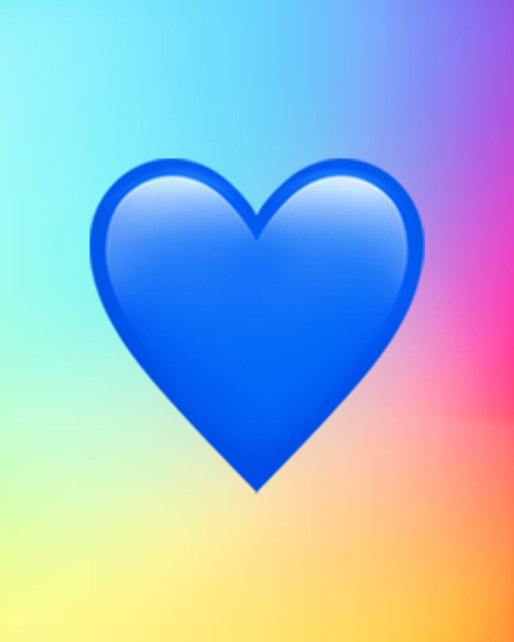 💙 Blue Heart Hoodie