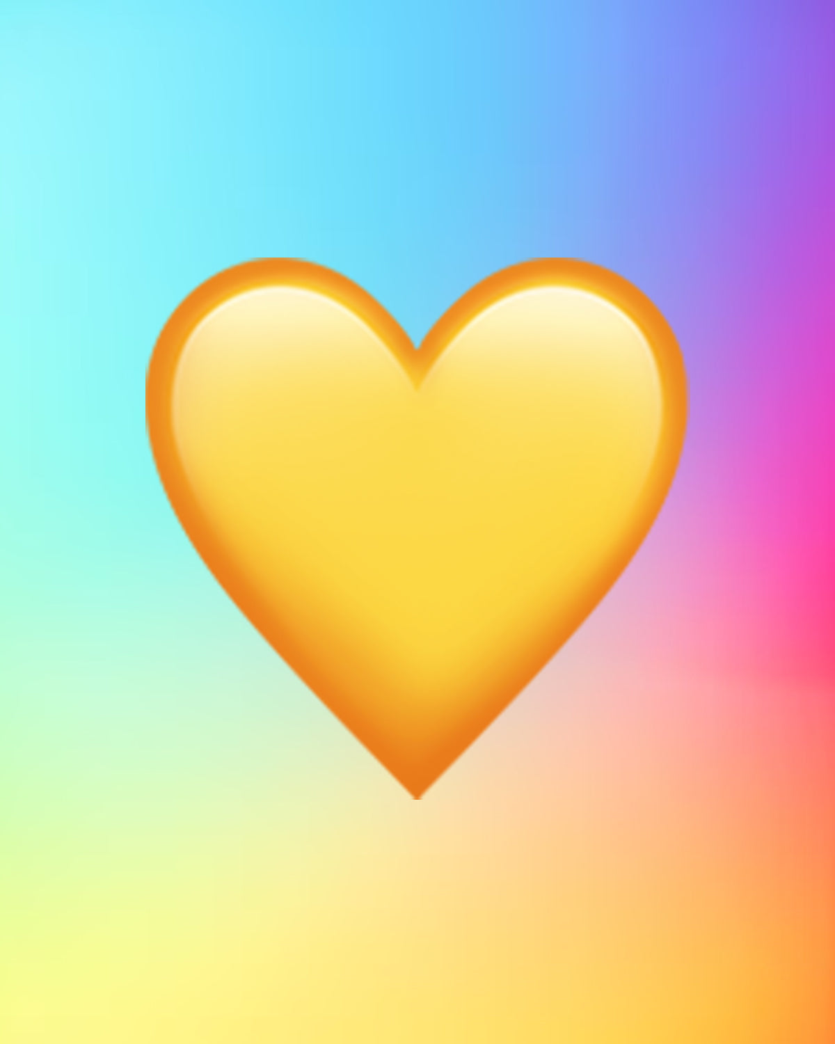 💛 Yellow Heart T-Shirt