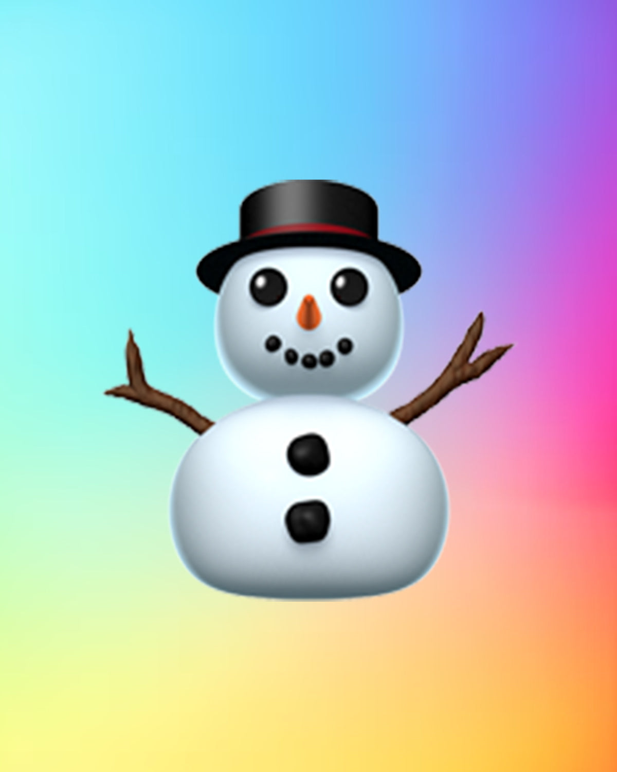 ⛄ Snowman Hoodie